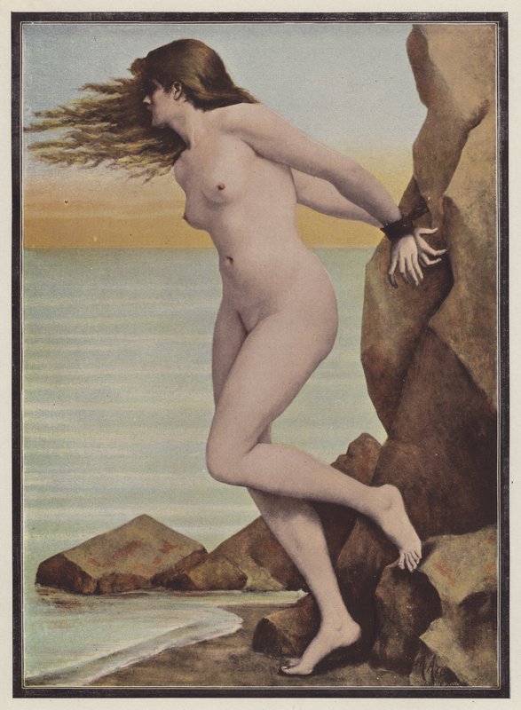 Andrômeda (lito colorido) de Marguerite Arosa