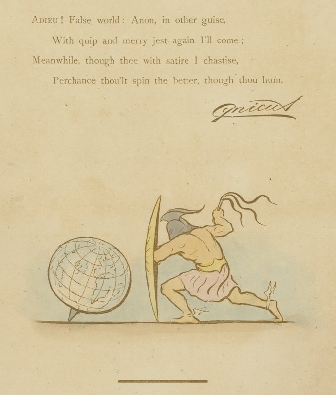 Página de The Satires of Cynicus de Martin Cynicus Anderson