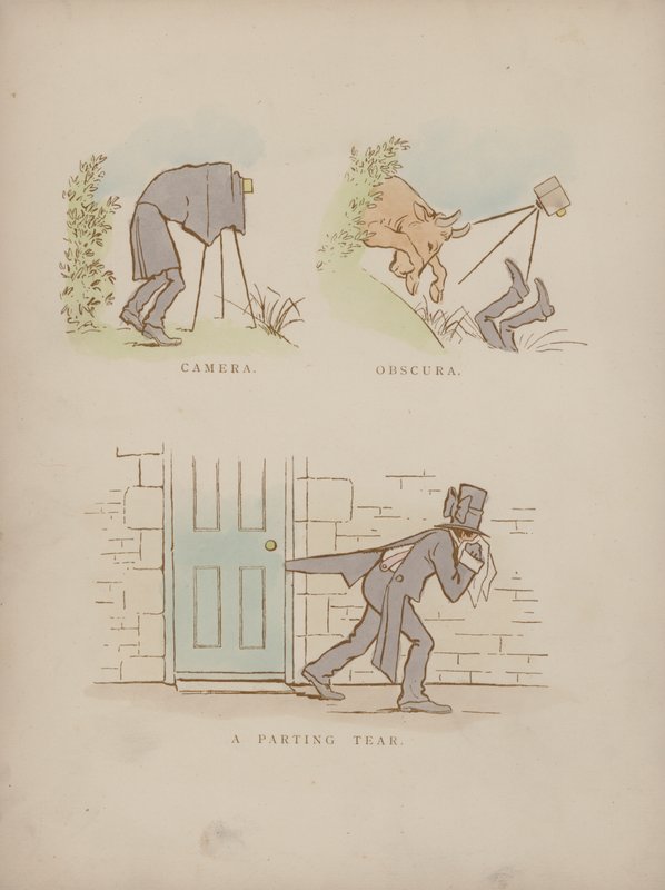 Página dos Humores de Cynicus (gravura colorida) de Martin  Anderson