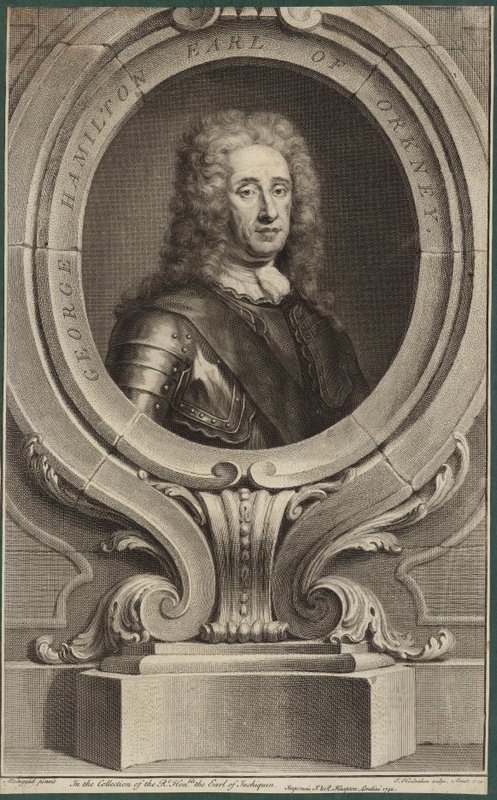 Retrato de George Hamilton, conde de Orkney de Martin Maingaud