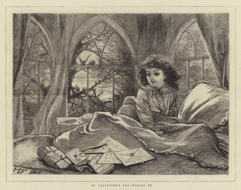 Dia dos namorados, acordando de Mary Ellen Edwards