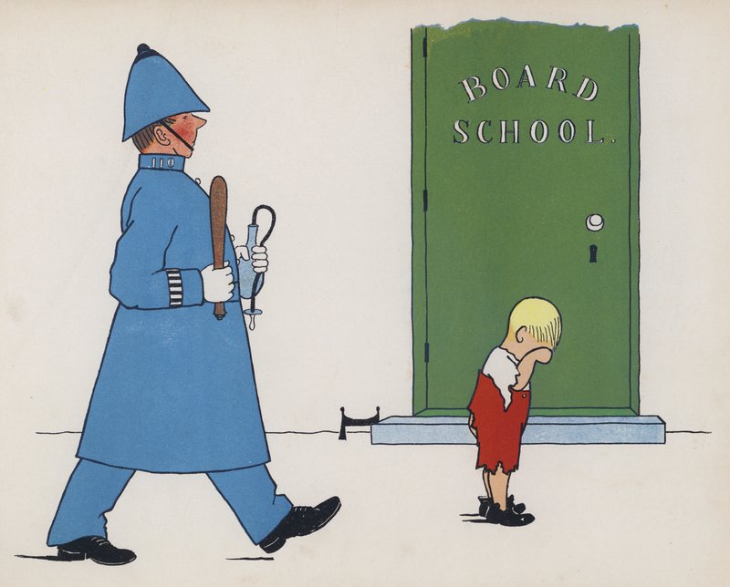 Inglaterra Maravilhosa: Policial retornando jovens para suas lições de Mary Francis Ames