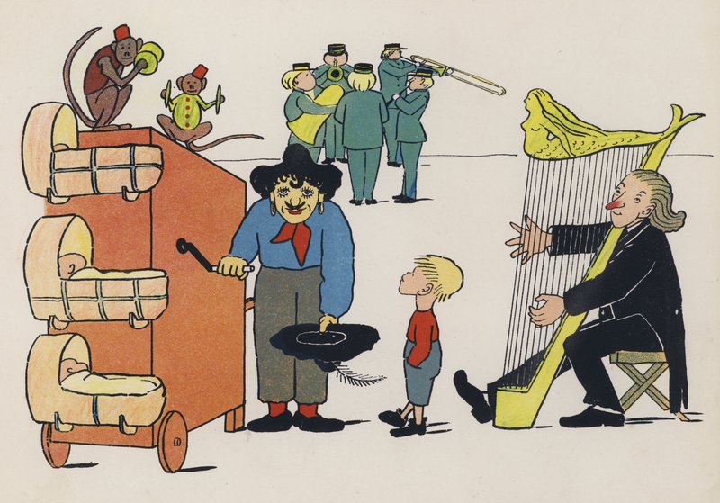 Inglaterra maravilhosa: música de rua de Mary Francis Ames