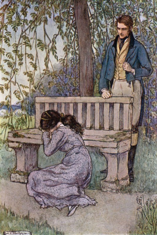 Ilustração para esposas e filhas por Sra. Gaskell de Mary V. Wheelhouse