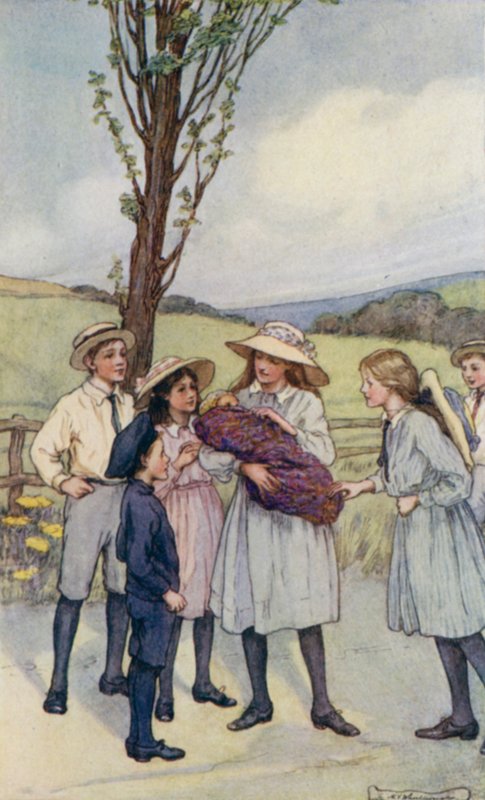 Cena do The Slowcoach, por Edward Verrall Lucas de Mary V. Wheelhouse