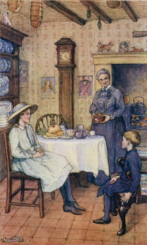Cena do The Slowcoach, por Edward Verrall Lucas de Mary V. Wheelhouse