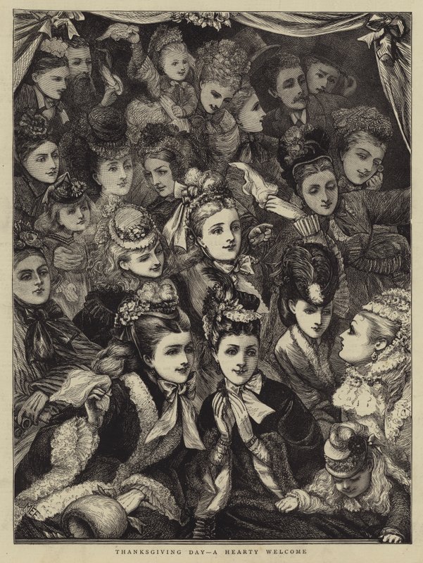 Dia de Ação de Graças, uma calorosa recepção de Mary Ellen Edwards
