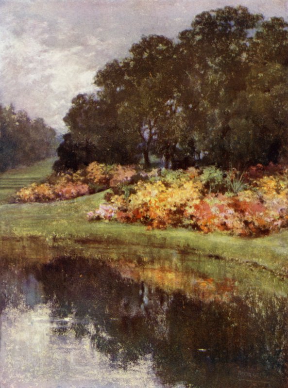 Scottish Gardens: Castelo Kennedy (cor litho) de Mary Georgina Wade Wilson