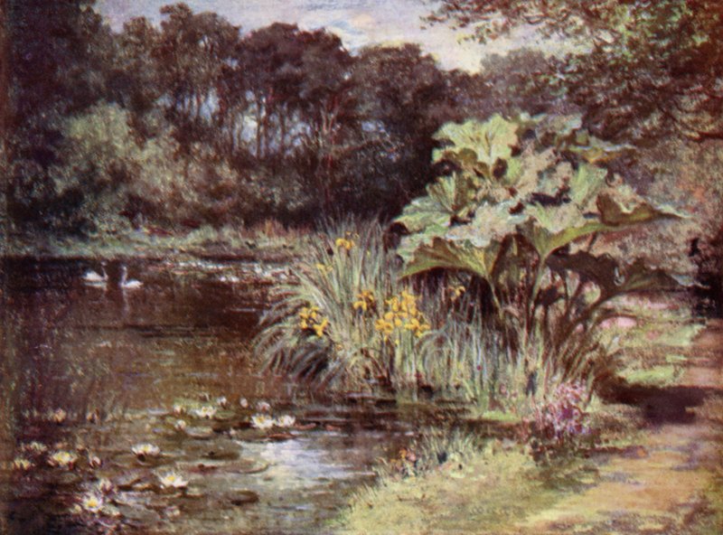 Scottish Gardens: Culzean (cor litho) de Mary Georgina Wade Wilson