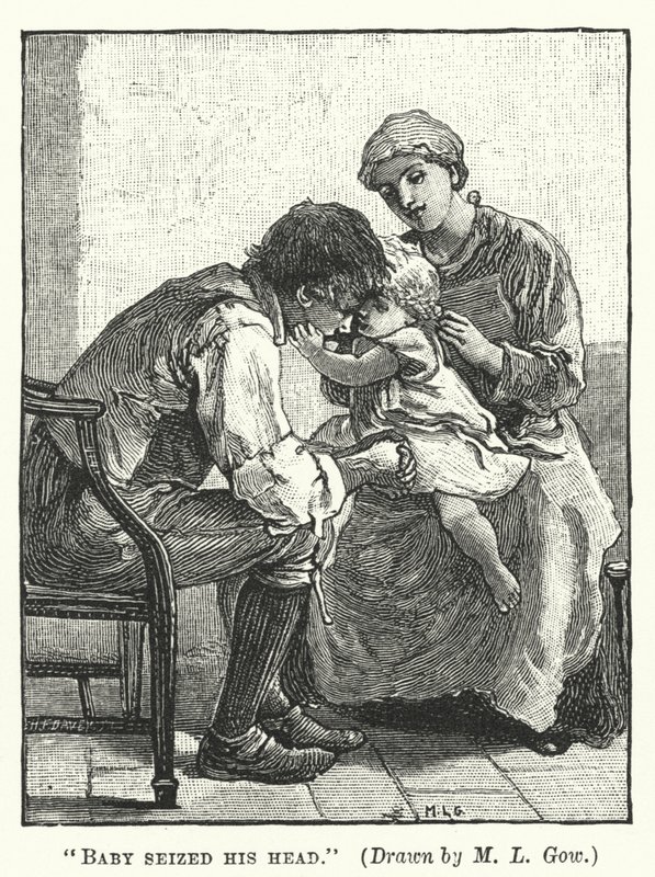 Silas Marner - O bebé agarrou a sua cabeça (gravação) de Mary L. Gow