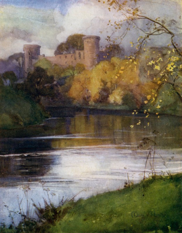 Castelo Bothwell (cor litho) de Mary Young Hunter