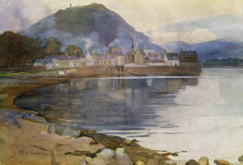 Inveraray (cor litho) de Mary Young Hunter