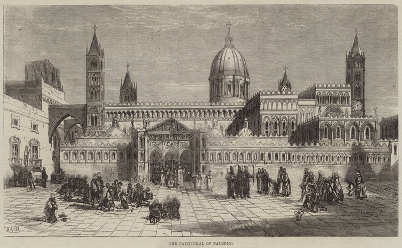A, catedral, de, palermo de Matthew Somerville Morgan