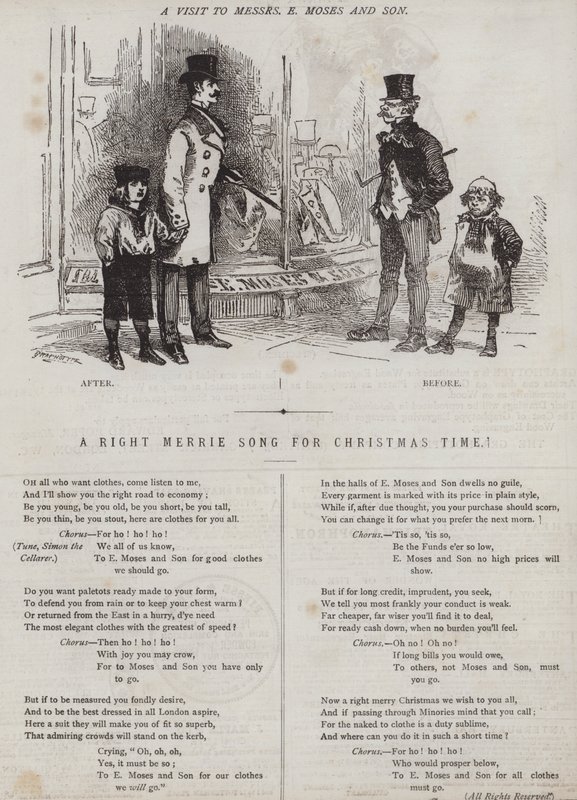 Uma Canção de Natal à direita! (cor litho) de Matthew