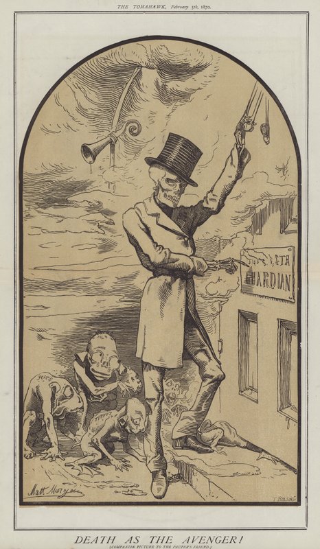 Morte como o Vingador! (cor litho) de Matthew