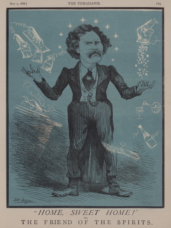 Lar, Doce Lar! ou, O Amigo dos Espíritos (cor litho) de Matthew
