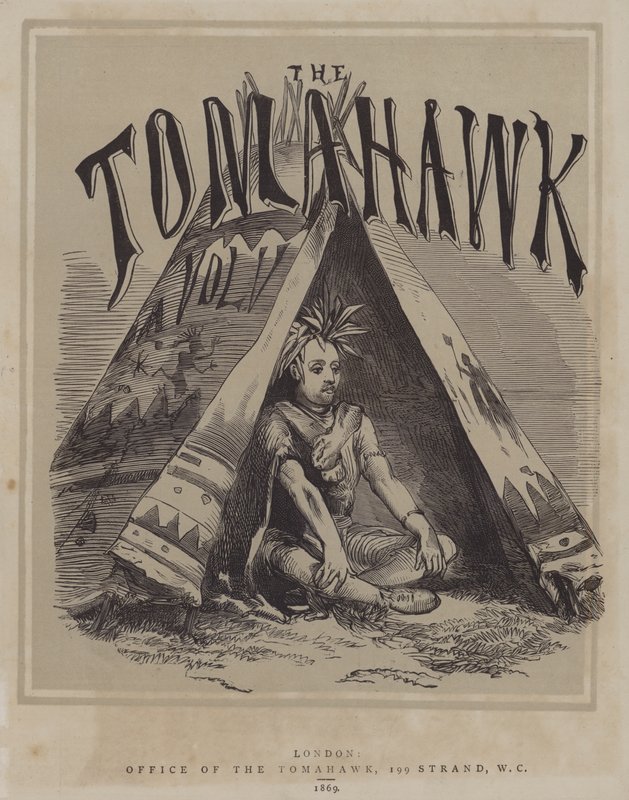 Ilustração para a revista The Tomahawk de Matthew
