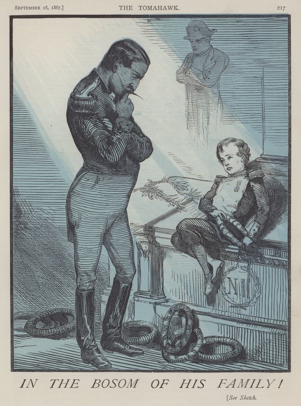 No seio da sua família! (cor litho) de Matthew