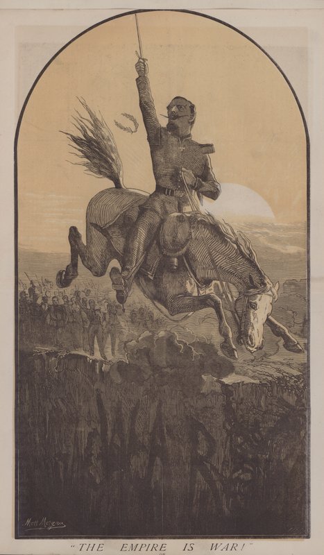 O Império é a Guerra! (cor litho) de Matthew