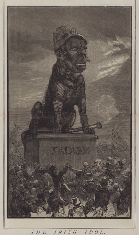 O Ídolo Irlandês (cor litho) de Matthew