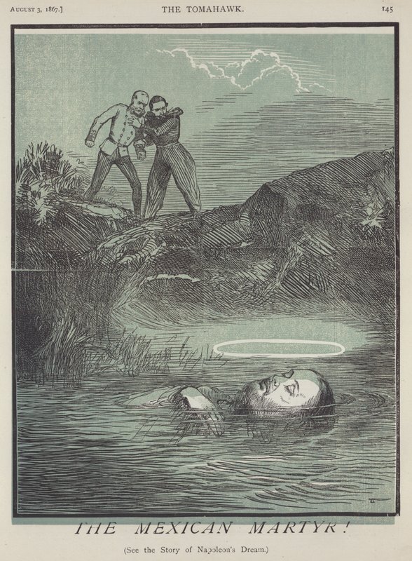 O Mártir Mexicano (cor litho) de Matthew