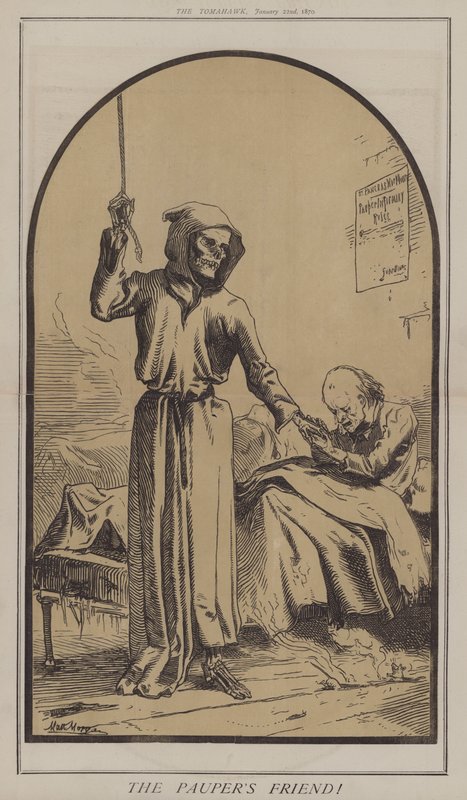 O Amigo do Pauper! (cor litho) de Matthew