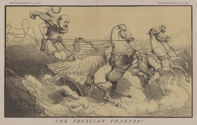 O Phaeton prussiano (cor litho) de Matthew