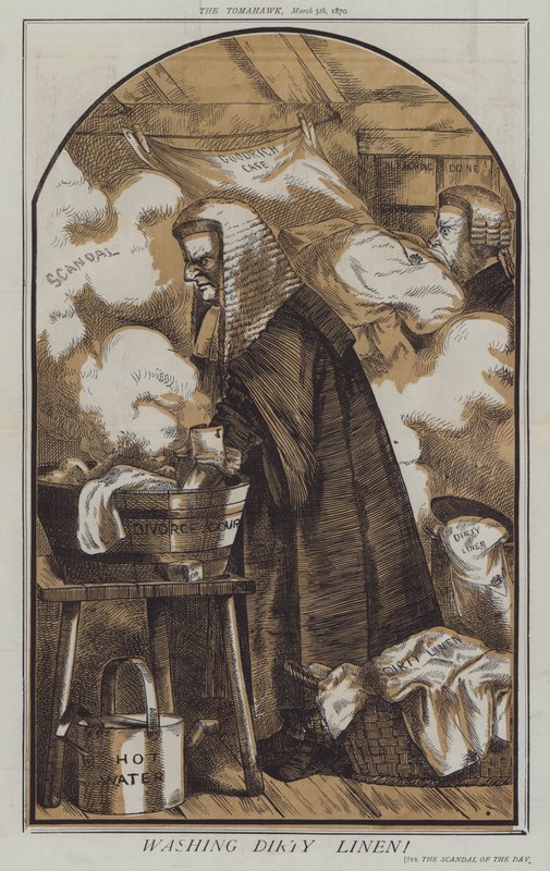 Lavagem de roupa suja (cor litho) de Matthew