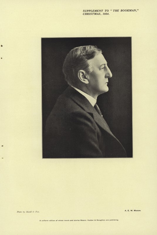 Portrait of A E W Mason  de Maull and Fox