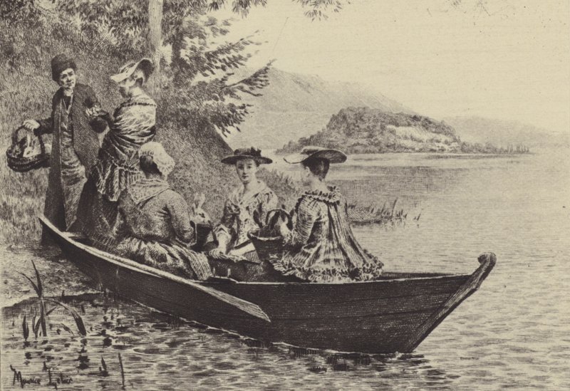 Uma viagem de barco de Maurice Leloir