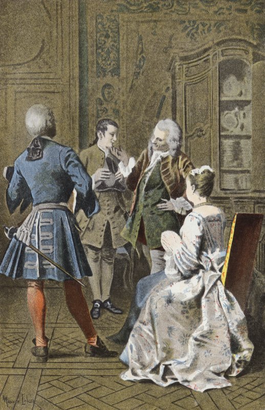 Na casa do Monsieur GM de Maurice Leloir