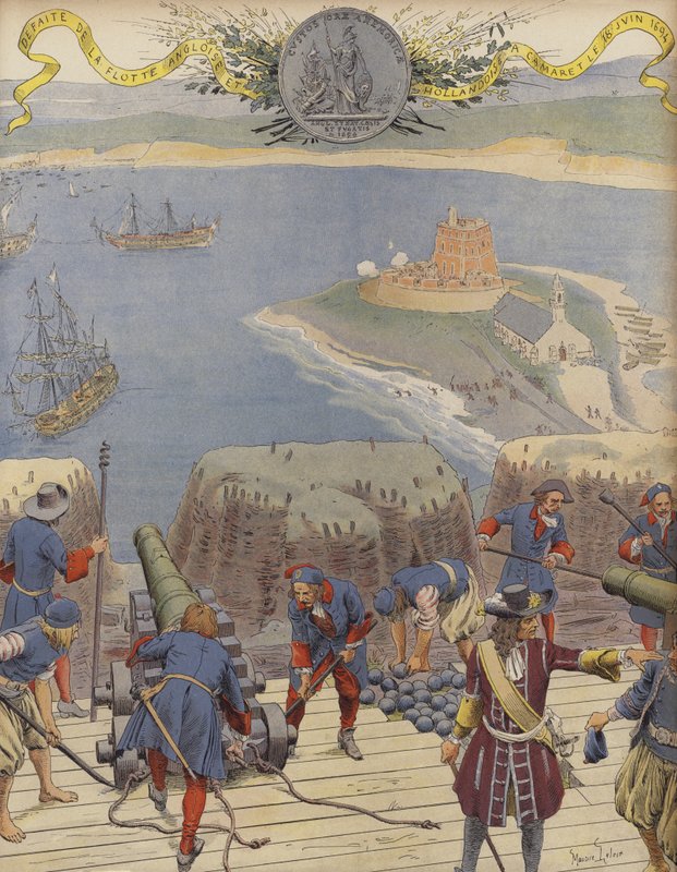 Batalha de Camaret de Maurice Leloir