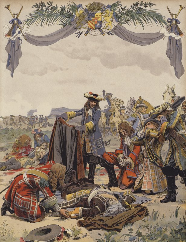 Morte de Turenne de Maurice Leloir