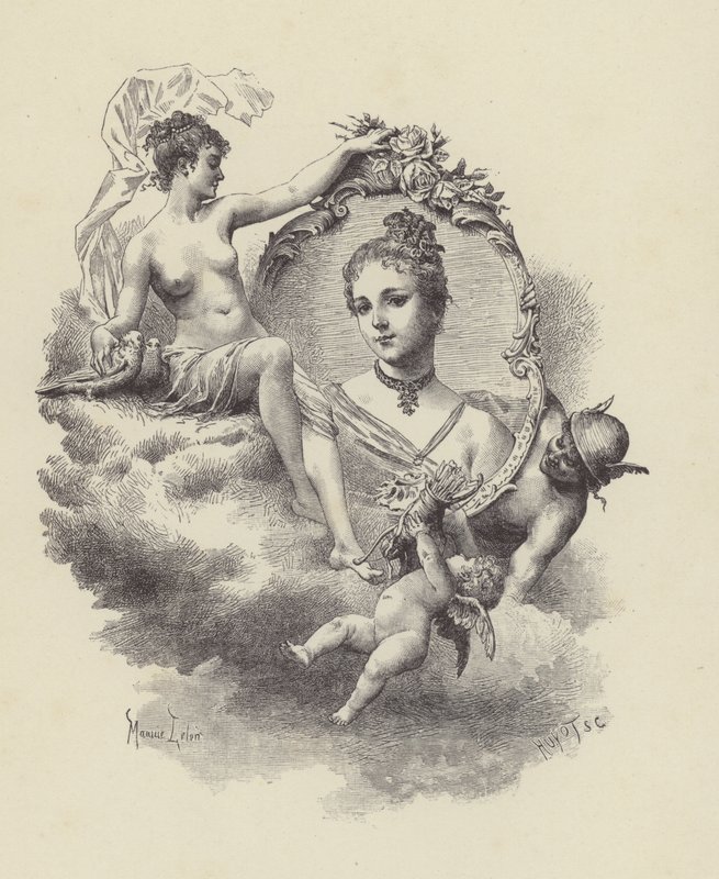 Ilustração para Manon Lescaut (gravura) de Maurice Leloir