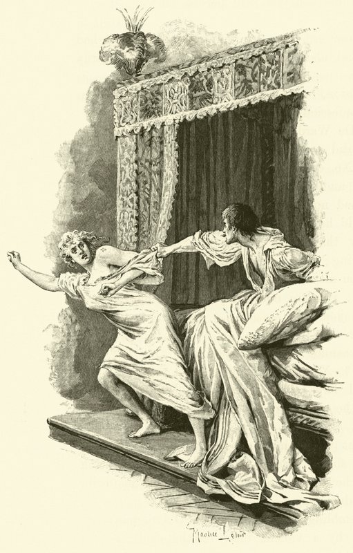 Ilustração para Os Três Mosqueteiros (gravura) de Maurice Leloir