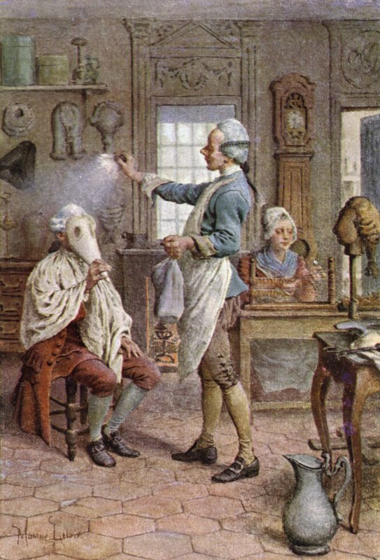 O cabeleireiro de Maurice Leloir