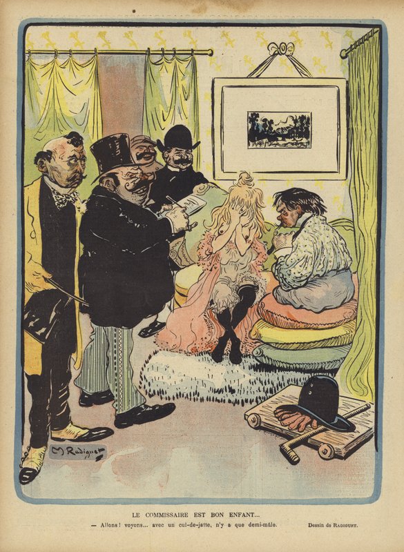 Ilustração para o riso de Maurice Radiguet