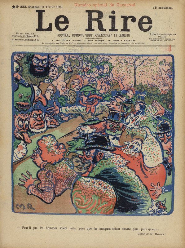 Ilustração para o riso de Maurice Radiguet