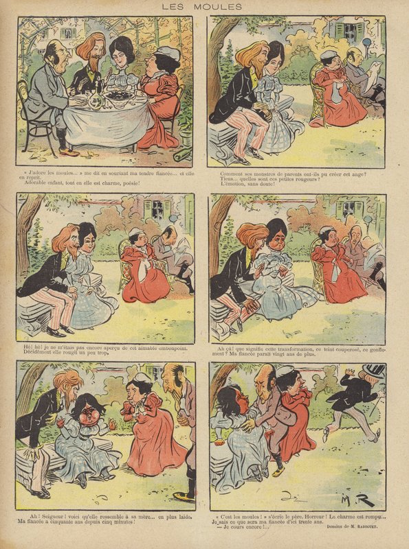 Ilustração para o riso de Maurice Radiguet