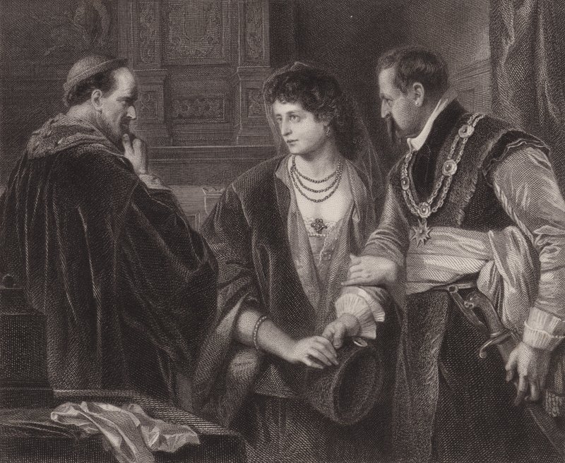 Shakespeare: O Conto de Inverno (gravura) de Max Adamo