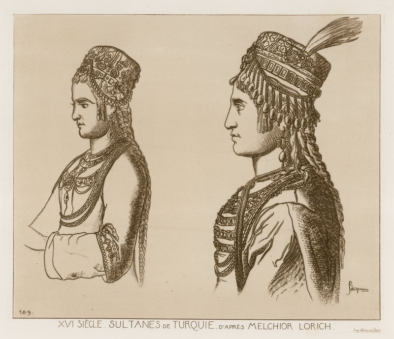 Sultões da Turquia do século XVI de Melchior Lorck