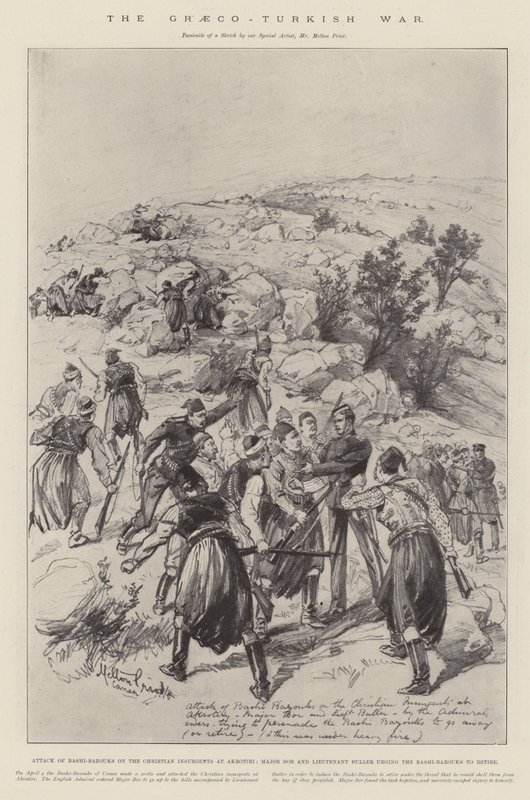 A guerra greco-turca de Melton Prior