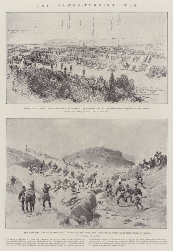 A guerra greco-turca de Melton Prior