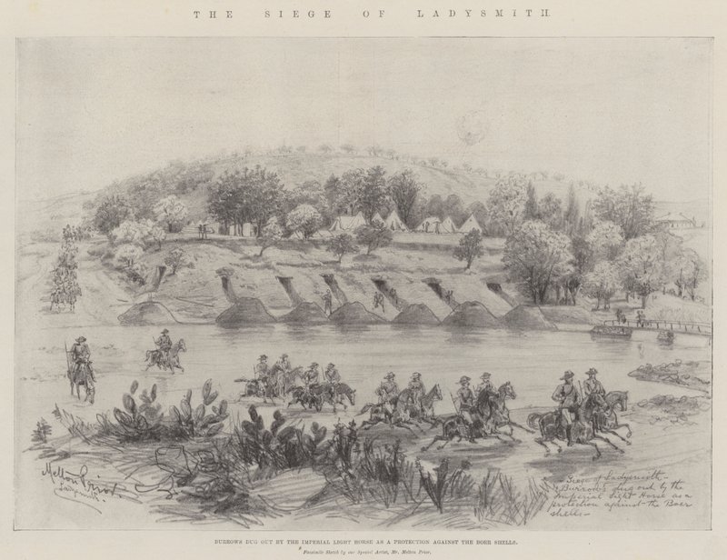 O cerco de Ladysmith de Melton Prior