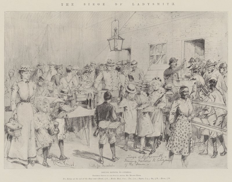 O cerco de Ladysmith de Melton Prior