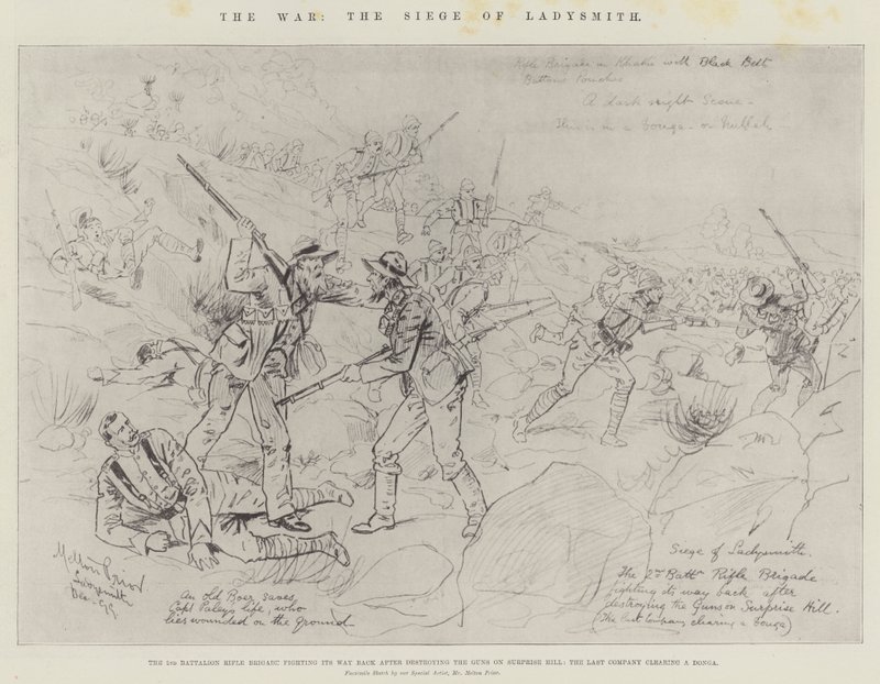 A guerra, o cerco de Ladysmith de Melton Prior