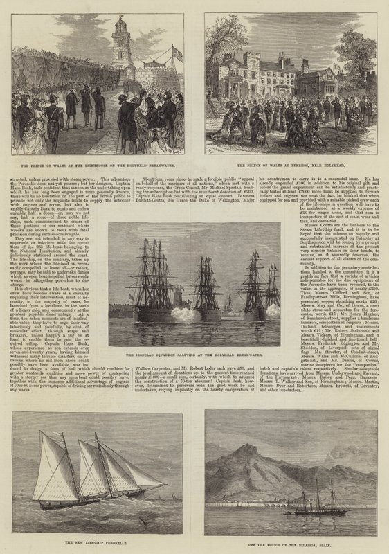 Príncipe de Gales em Holyhead de Melton Prior