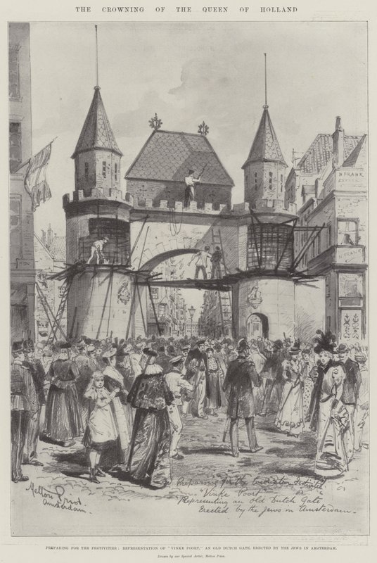 A coroação da rainha da Holanda de Melton Prior