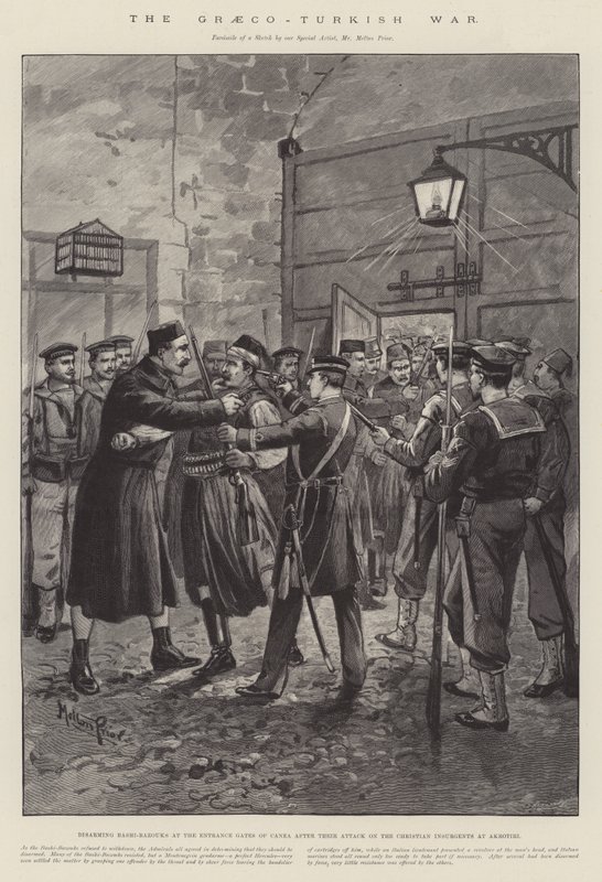 A guerra greco-turca de Melton Prior