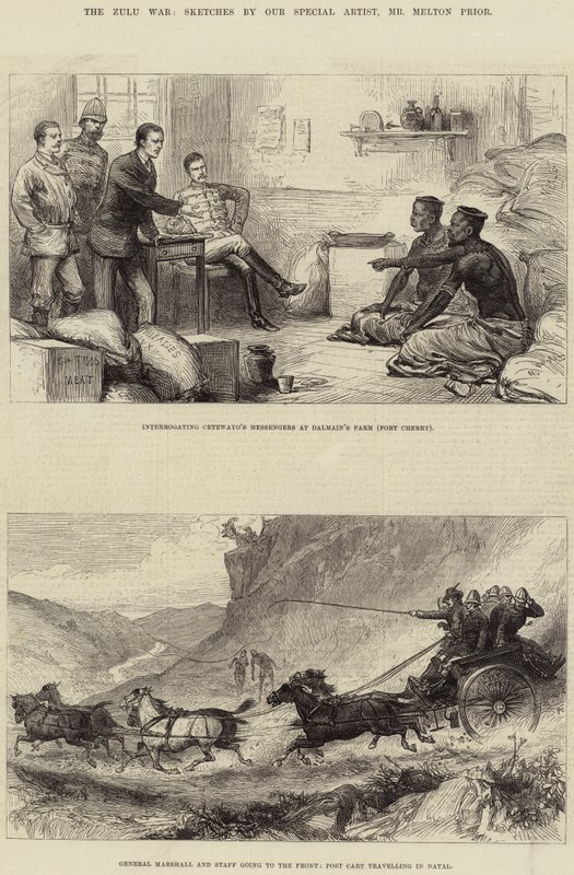 A guerra zulu de Melton Prior